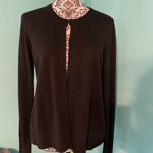 NWT GORGEOUS Loft by Ann Taylor sweater with lace